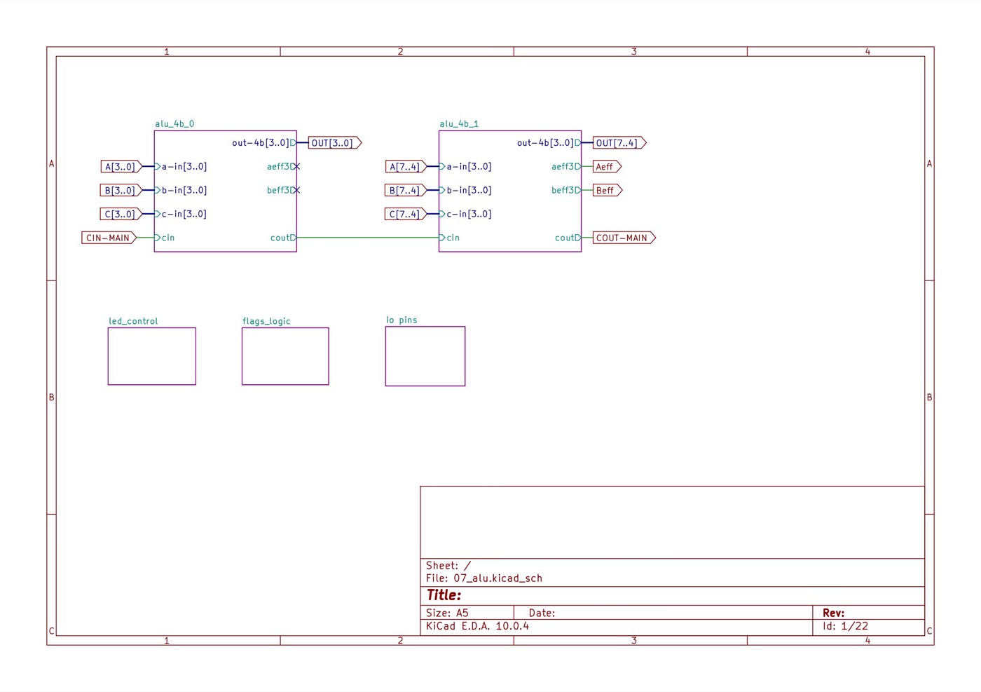 KiCad schematic sheet from 07_alu.